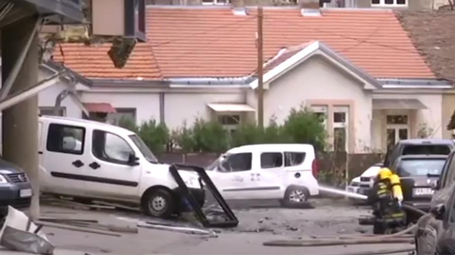 Взрыв произошел на стройплощадке в Белграде