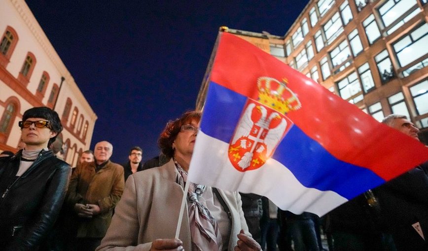 Сербская оппозиция организует акцию протеста против плана по Косово