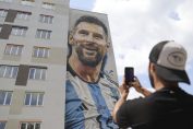 Леонель Месси в Тиране