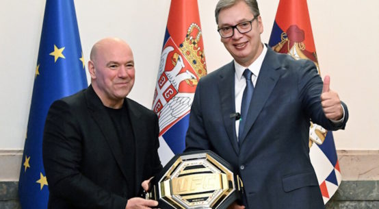UFC проводит турнир в Сербии